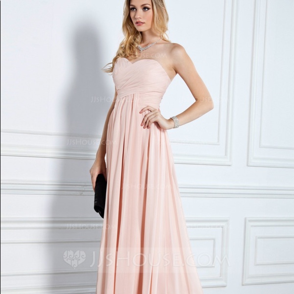 ✨chiffon prom dress David’s Bridal